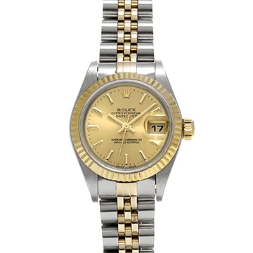 ロレックス デイトジャスト 26 79173 シャンパン レディース 時計 【中古】【wristwatch】