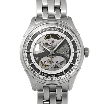 ハミルトン ジャズマスター ビューマチック オート H42555151 スケルトン メンズ 時計 【中古】【wristwatch】