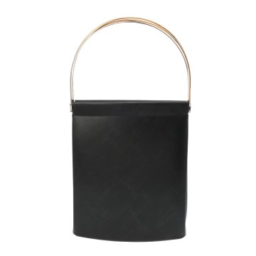 カルティエ トリニティ ブラック 1BG740 レザー レディース バッグ 【中古】【bag】