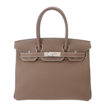 エルメス バーキン 30 エトゥープ トゴ レディース バッグ 【中古】【bag】