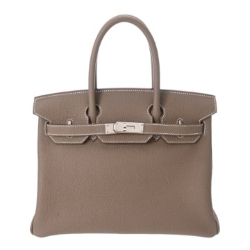エルメス バーキン 30 エトゥープ トゴ レディース バッグ 【中古】【bag】