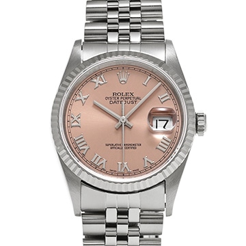 ロレックス デイトジャスト 16234 ピンク メンズ 時計 【中古】【wristwatch】