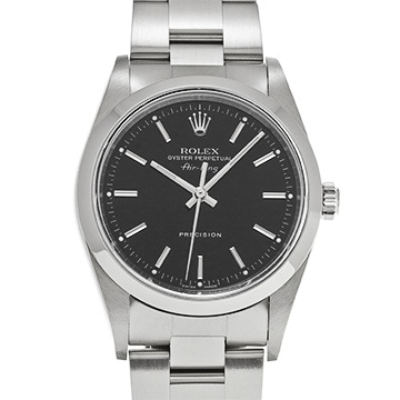 ロレックス エアキング 14000M ブラック メンズ 時計 【中古】【wristwatch】