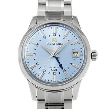 グランドセイコー エレガンスコレクション メカニカル GMT キャリバー9S 25th SBGM253 ブルー メンズ 時計 【中古】【wristwatch】