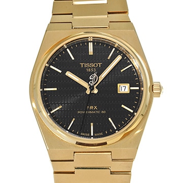ティソ PRX デイミアン・リラード スペシャルエディション T137.407.33.051.00 ブラック メンズ 時計 【中古】【wristwatch】