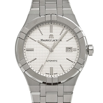 モーリス ラクロア アイコン オートマティック AI6008-SS002-130-1 シルバー メンズ 時計 【中古】【wristwatch】