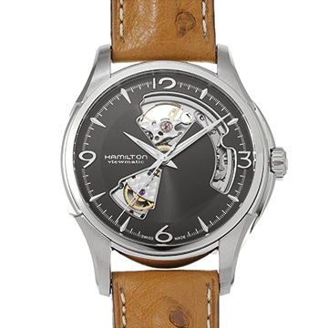 ハミルトン ジャズマスター H325651 グレー メンズ 時計 【中古】【wristwatch】