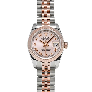 ロレックス デイトジャスト 26 179171 ピンク レディース 時計 【中古】【wristwatch】