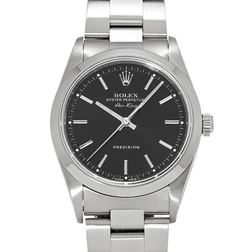 ロレックス エアキング 14000 ブラック メンズ 時計 【中古】【wristwatch】