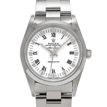 ロレックス エアキング 14000 ホワイト メンズ 時計 【中古】【wristwatch】