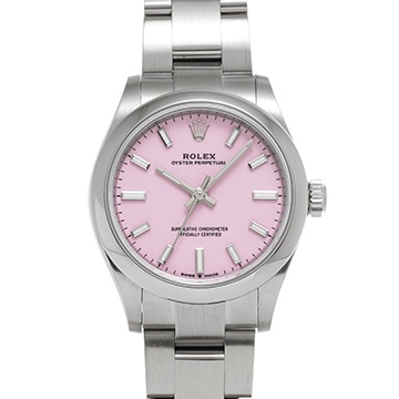 ロレックス オイスターパーペチュアル 31 277200 キャンディピンク ユニセックス 時計 【中古】【wristwatch】