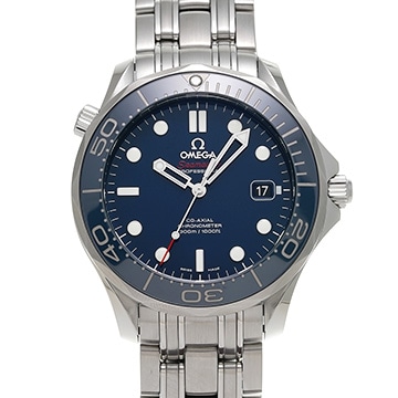 オメガ シーマスター ダイバー300 コーアクシャル 212.30.41.20.03.001 ブルー メンズ 時計 【中古】【wristwatch】