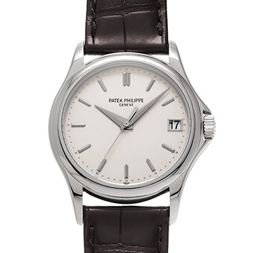 パテック フィリップ カラトラバ 5127G-001 シルバー メンズ 時計 【中古】【wristwatch】