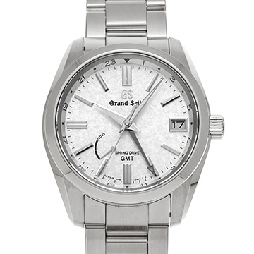 グランドセイコー スプリングドライブ GMT SBGE279 シルバー メンズ 時計 【中古】【wristwatch】