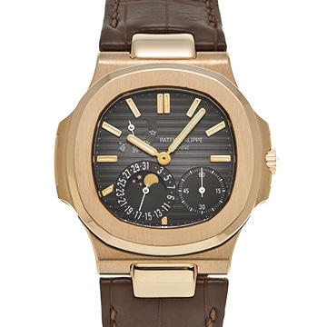 パテック フィリップ ノーチラス 5712R-001 ブラック・ブラウン メンズ 時計 【中古】【wristwatch】