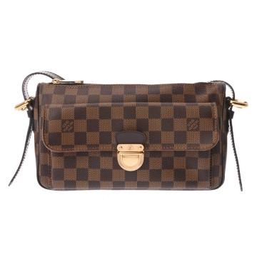 ルイ ヴィトン ダミエ ラヴェッロ GM エベヌ N60006 ダミエキャンバス レディース バッグ 【中古】【bag】