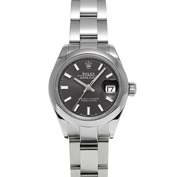 ロレックス デイトジャスト レディ 28 279160 グレー レディース 時計 【中古】【wristwatch】