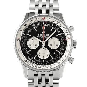 ブライトリング ナビタイマー B01 クロノグラフ 46 AB0127211B1A1 ブラック/シルバー メンズ 時計 【中古】【wristwatch】