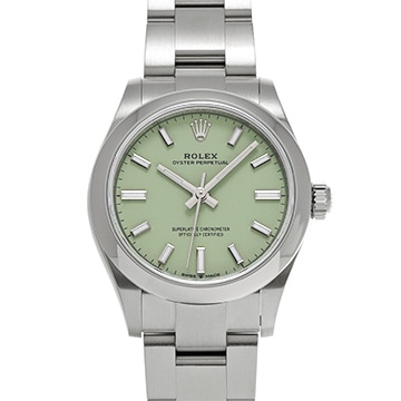 ロレックス オイスターパーペチュアル 31 277200 ピスタチオ ユニセックス 時計 【中古】【wristwatch】