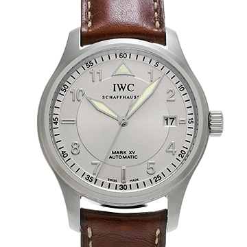 IWC スピットファイヤー マークXV IW325313 シルバー メンズ 時計 【中古】【wristwatch】