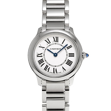 カルティエ ロンド マスト ドゥ カルティエ WSRN0033 シルバー レディース 時計 【中古】【wristwatch】