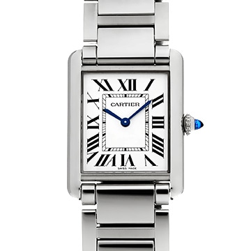 カルティエ タンク マスト LM WSTA0052 シルバー メンズ 時計 【中古】【wristwatch】