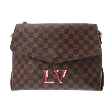 ルイ ヴィトン ダミエ ボブール スカーレット N40176 ダミエキャンバス レディース バッグ 【中古】【bag】