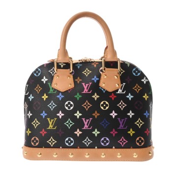 ルイ ヴィトン マルチカラー アルマ ノワール M92646 モノグラムマルチカラー レディース バッグ 【中古】【bag】