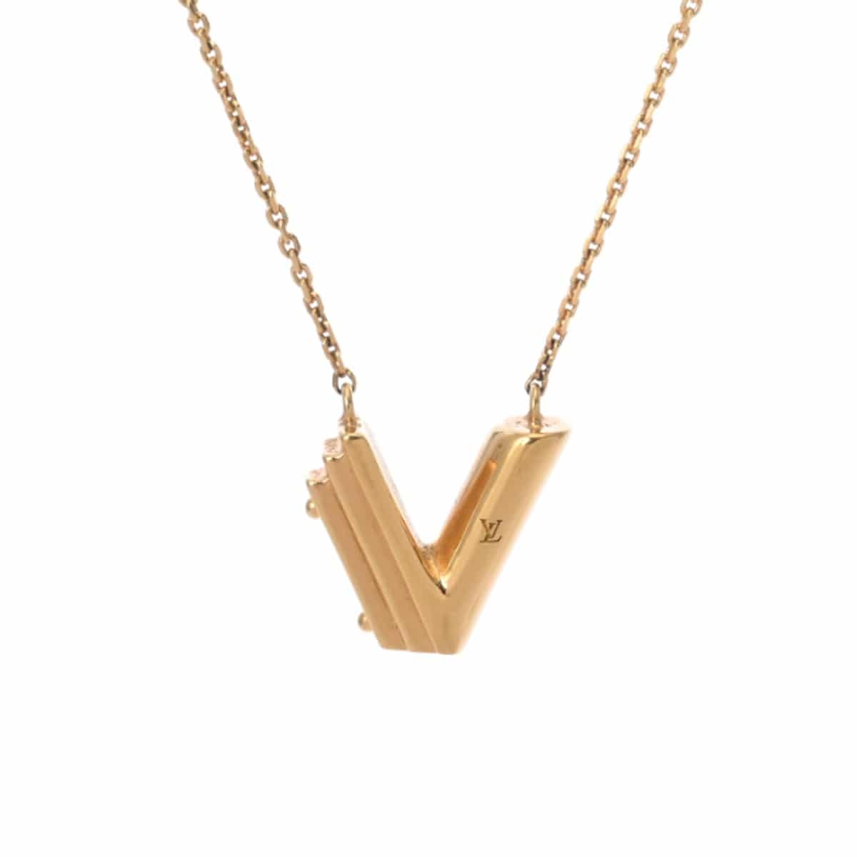 ルイ ヴィトン ネックレス LV＆ME ゴールド金具 M61077 メタル レディース ジュエリー 【中古】【jewelry】