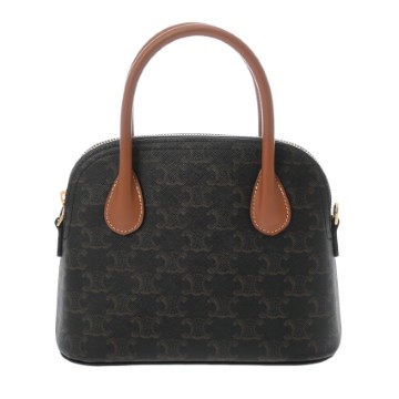 セリーヌ ティーンオノリン タン 120682DNK.04LU トリオンフ キャンバス/カーフ レディース バッグ 【未使用】【bag】