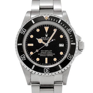 ロレックス シードゥエラー 16660 ブラック メンズ 時計 【中古】【wristwatch】