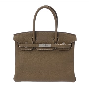エルメス バーキン 30 エトゥープ トゴ レディース バッグ 【未使用】【bag】