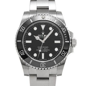ロレックス サブマリーナ 114060 ブラック メンズ 時計 【中古】【wristwatch】