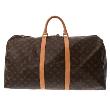ルイ ヴィトン モノグラム キーポル 55 ブラウン M41424 モノグラムキャンバス ユニセックス バッグ 【中古】【bag】