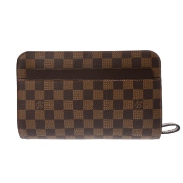 ルイ ヴィトン ダミエ サンルイ ブラウン N51993 ダミエキャンバス メンズ バッグ 【中古】【bag】