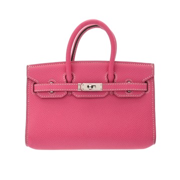エルメス タイニー バーキン 2WAY ローズディリアン ヴォーエプソン レディース バッグ 【中古】【bag】
