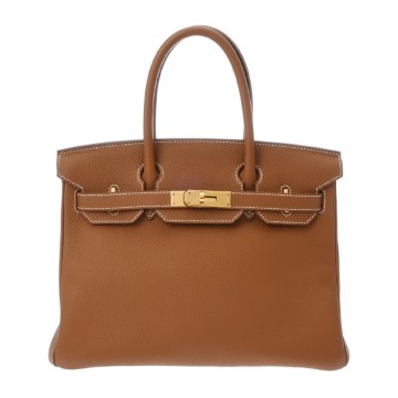 エルメス バーキン 30 ゴールド トゴ レディース バッグ 【中古】【bag】