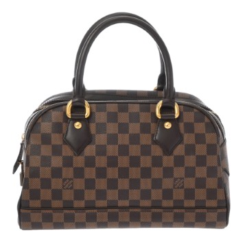 ルイ ヴィトン ダミエ ドゥオモ エベヌ N60008 ダミエキャンバス レディース バッグ 【中古】【bag】