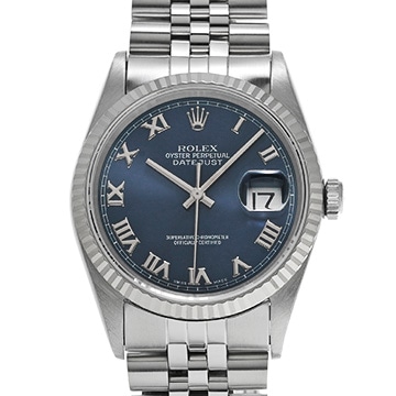 ロレックス デイトジャスト 16234 ブルー メンズ 時計 【中古】【wristwatch】