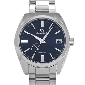 グランドセイコー ヘリテージコレクション スプリングドライブ SBGA467 ブラック メンズ 時計 【中古】【wristwatch】