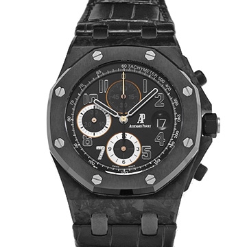 オーデマ ピゲ ロイヤルオーク オフショア クロノグラフ GINZA 7 26205AU.OO.D002CR.01 ブラック/ダイヤモンド メンズ 時計 【中古】【wristwatch】