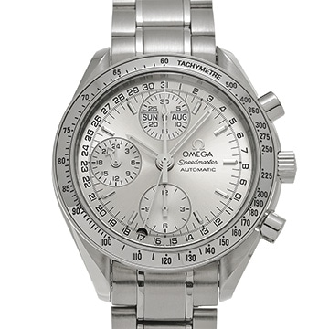 オメガ スピードマスター トリプルカレンダー 3521.30 シルバー メンズ 時計 【中古】【wristwatch】