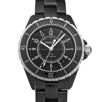 シャネル J12 38MM H0685 ブラックラッカー メンズ 時計 【中古】【wristwatch】