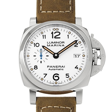 パネライ ルミノールマリーナ 1950 3デイズ アッチャイオ PAM01523 ホワイト メンズ 時計 【中古】【wristwatch】