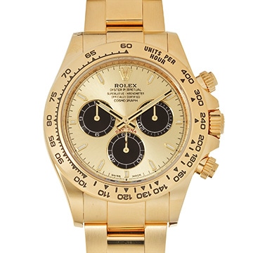 ロレックス コスモグラフ デイトナ 126508 ゴールド/ブライトブラック メンズ 時計 【中古】【wristwatch】