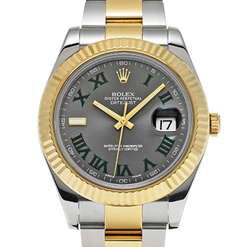 ロレックス デイトジャストII 116333 スレート メンズ 時計 【中古】【wristwatch】