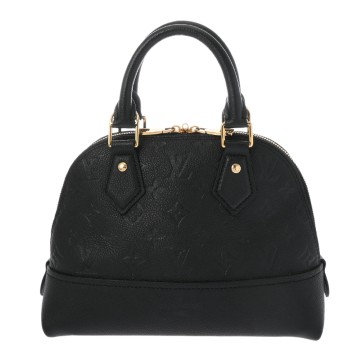 ルイ ヴィトン モノグラムアンプラント ネオアルマ BB ノワール M44829 レザー レディース バッグ 【中古】【bag】
