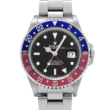 ロレックス GMTマスター 16700 ブラック メンズ 時計 【中古】【wristwatch】