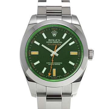 ロレックス ミルガウス 116400GV ブラック メンズ 時計 【中古】【wristwatch】