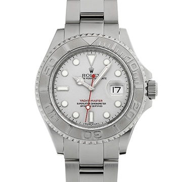 ロレックス ヨットマスター ロレジウム 16622 グレー メンズ 時計 【中古】【wristwatch】